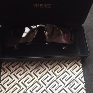 Versace black sunglasses